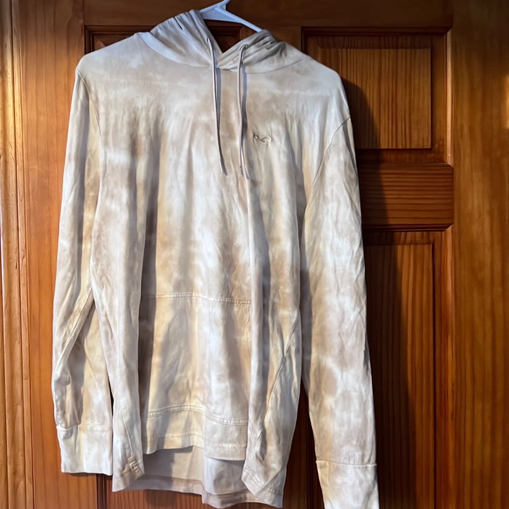 Hollister Cream Clouded Hoodie